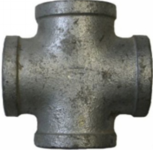 [A3910] CRUZ GALVANIZADO HG 1-1/2