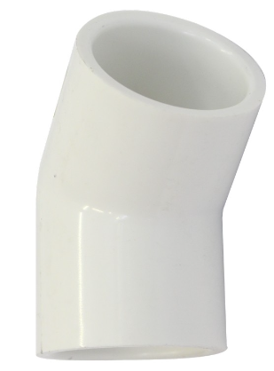 [A2179] CODO LISO PVC 45° 4"