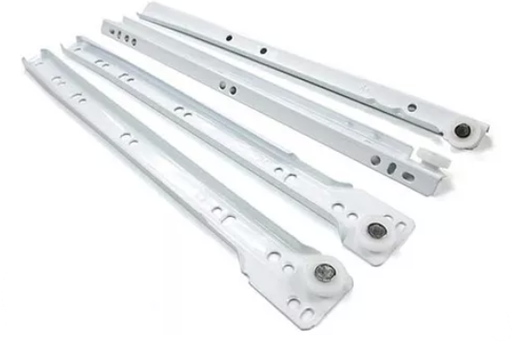 [D-M-3157] RIELES DE LLANTA HANDY HOME PARA GAVETA BLANCO 18"