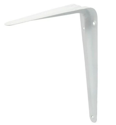 [51012] MENSULA PARA ESTANTE BLANCA 4X5 TOLSEN