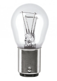 [12V21/5W] BOMBILLA PARA MOTO DE PIDE VIA DE 2 CONTACTO 12V/5W