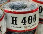 [H400] ALAMBRE ESPIGADO HACIENDA 400V