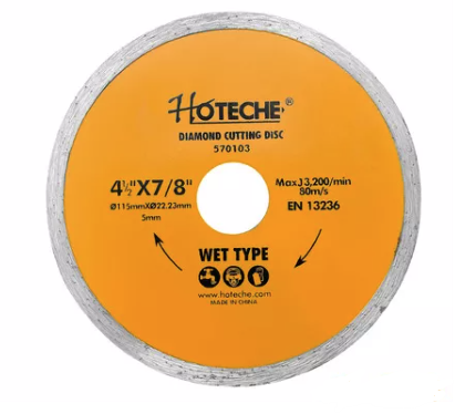 [H570103] DISCO DIAMANTADO DE CORTE CONTINUO HOTECHE 4 1/2