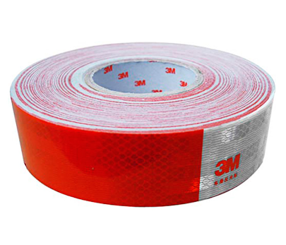 [983-326] CINTA REFLECTIVA ROJO Y BLANCO 3M