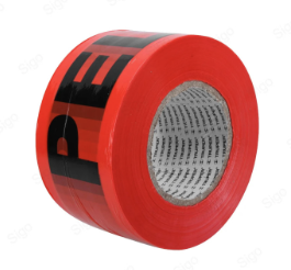 [PT1311] CINTA DE PELIGRO 300 MTS ROJO POWER TECH
