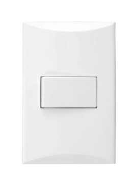 [1000-W] APAGADOR SENCILLO 15A 125V BLANCO EAGLE