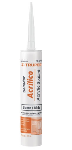 [18570] SELLADOR ACRILICO BLANCO PINTABLE TRUPER