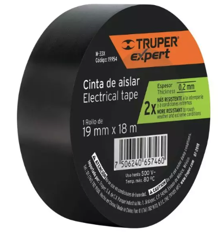 [19954] CINTA DE AISLAR TRUPER EXPERT 18MTS